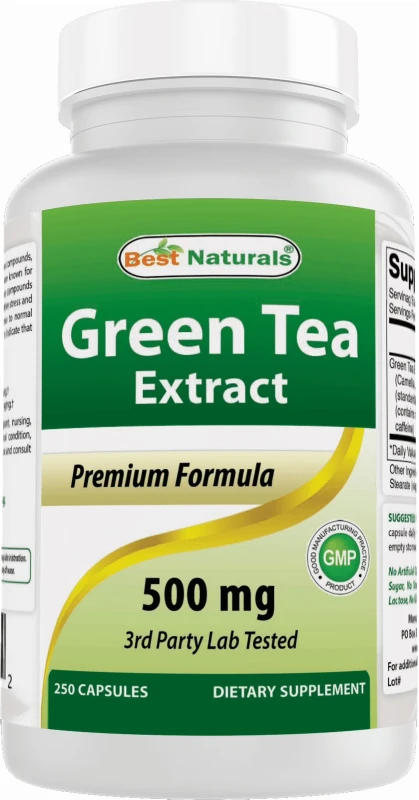 Best Naturals Green Tea Extract Capsules