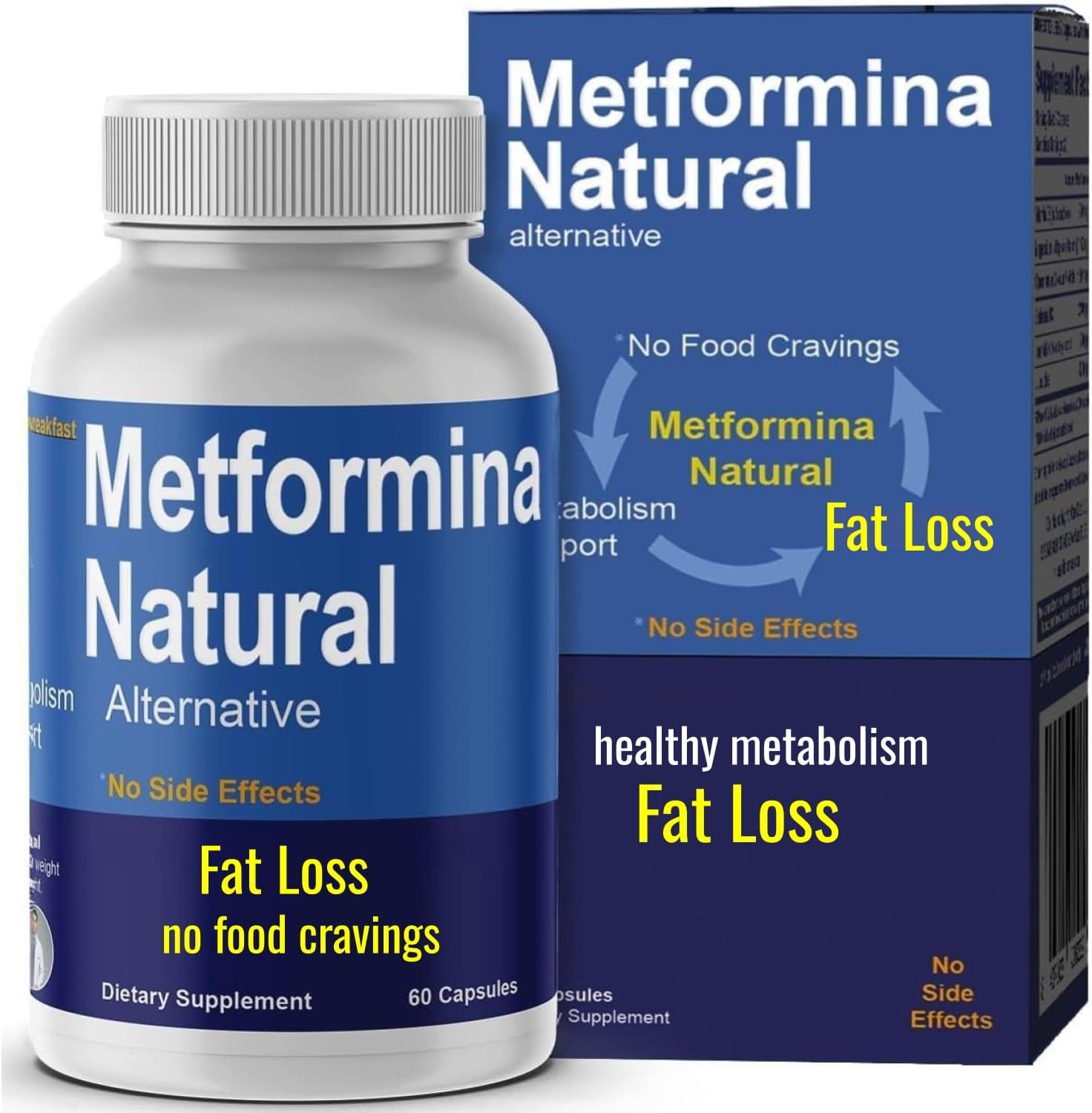 METFORMINA Natural Fat Loss Capsules