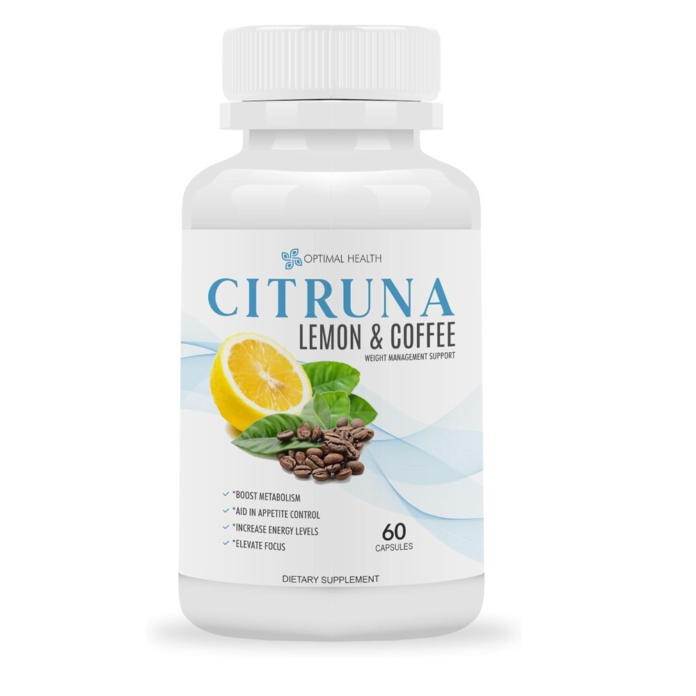 Optimal Health Citruna Lemon and Coffee Fat Burner Capsules