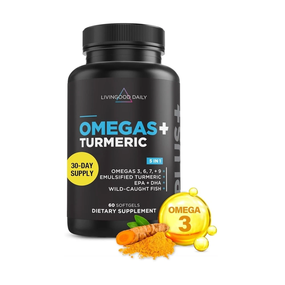 Livingood Daily Omega Turmeric Softgels