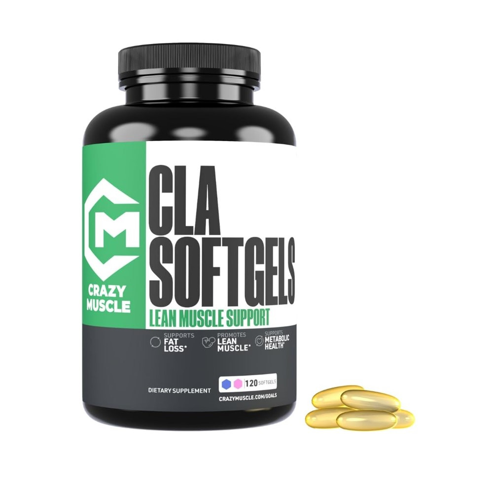 Crazy Muscle Cla Lean Muscle Support Softgels